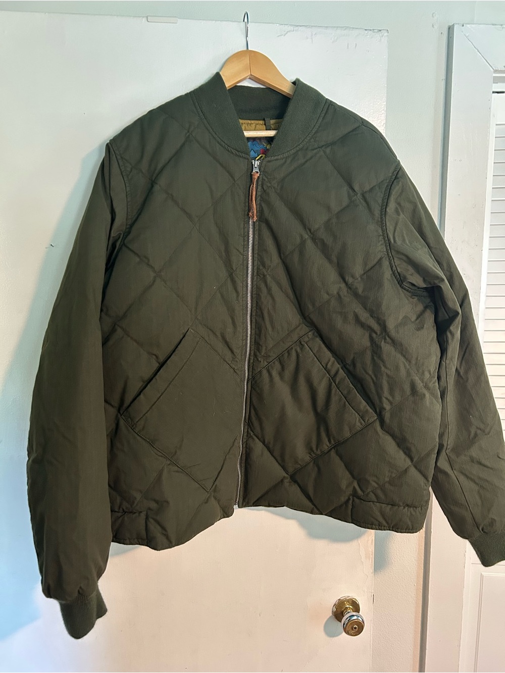 Eddie Bauer Skyliner Down Jacket 3xlt Olive Green NWT